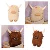 Highland Cow Plush Toy For Home Decor And Play Scottish Cattle Stuffed Animal