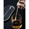 Stainless Steel Stirring Spoon Long Handle Coffee Spoon Dessert Spoon Creative Ice Spoon Honey Spoon Milk Tea Mixing Bar Spoon