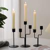 Iron Candlestick Holder Nordic Wedding Metal Candle Stand for Home Room Decor