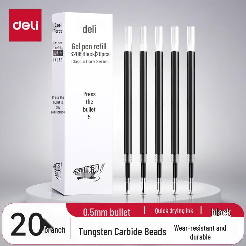 De.li Morning Light Press Gel Pen Refill K35/S01 - Signature Office Water-Based Pen Refill
