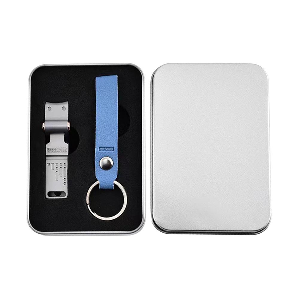 

Thick Nail Clippers Anti-Splash Stainless Steel Lightweight Ergonomic Manicure Tool Trim Fingernail Styling Tools Portable синий