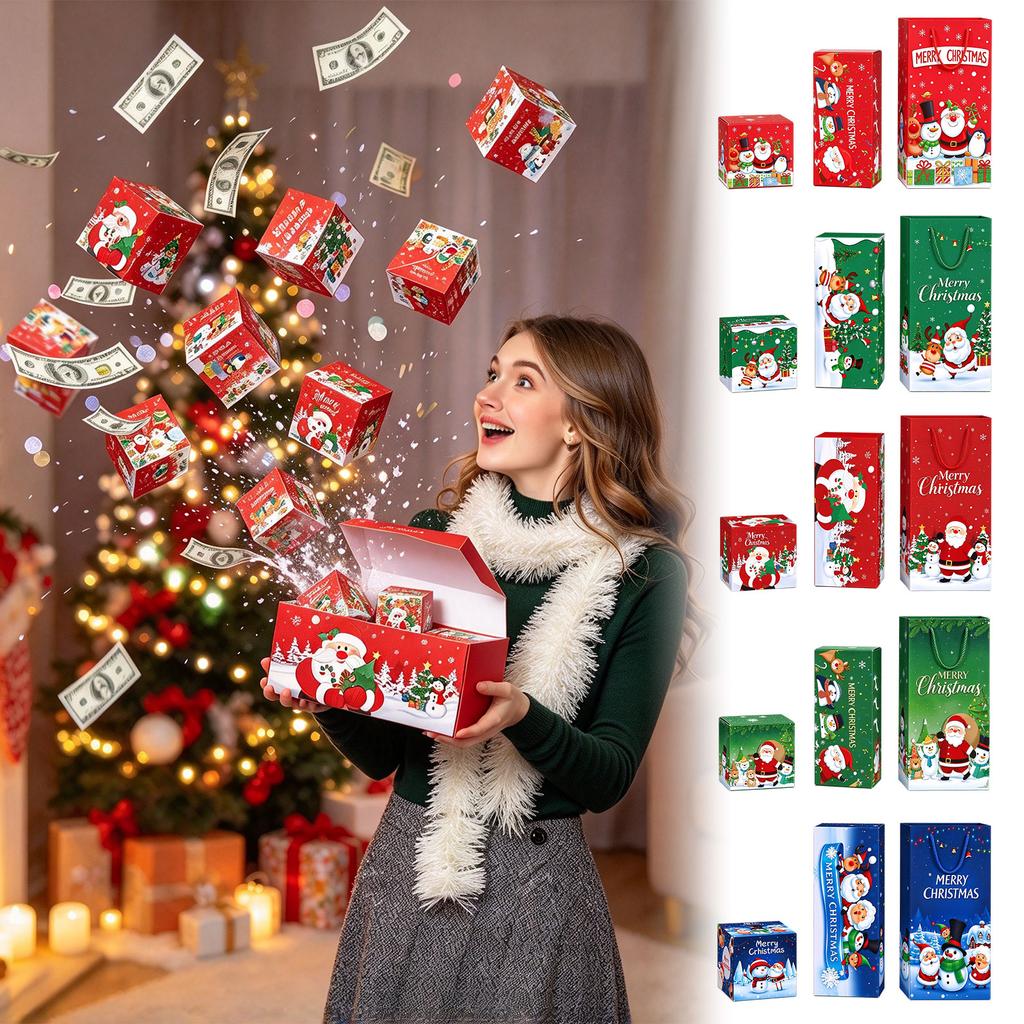 Christmas Surprise -Up Gift Box