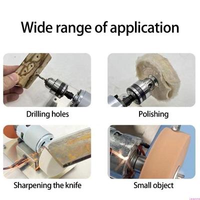Multifunctional Mini Belt Sander Electric Cutter Sharpener Belt Grinder 6000rpm Speed Buffer Polisher Cutter Sharpening
