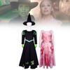 Costume da Cosplay di Halloween Malvagio Per Personaggi Magici In Morbido Tessuto di Poliestere