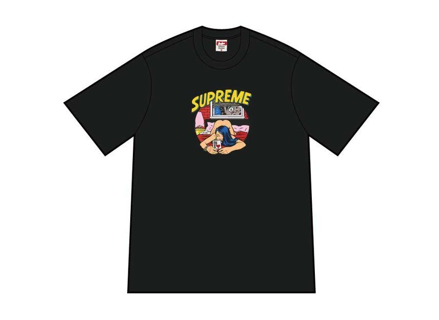 Supreme Bedroom Tee Black L