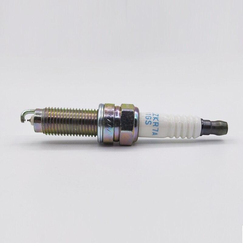 4-6pcs DILZKR7A11GS 12290-R41-L01 Dual Iridium Spark Plug For Honda CR-V IV 12290-R41-L01 DILZKR7A11GS 12290R41L01