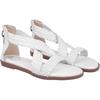 Shoetopia Women'S Flat Sandal-6 Kids Uk (Crv-White)