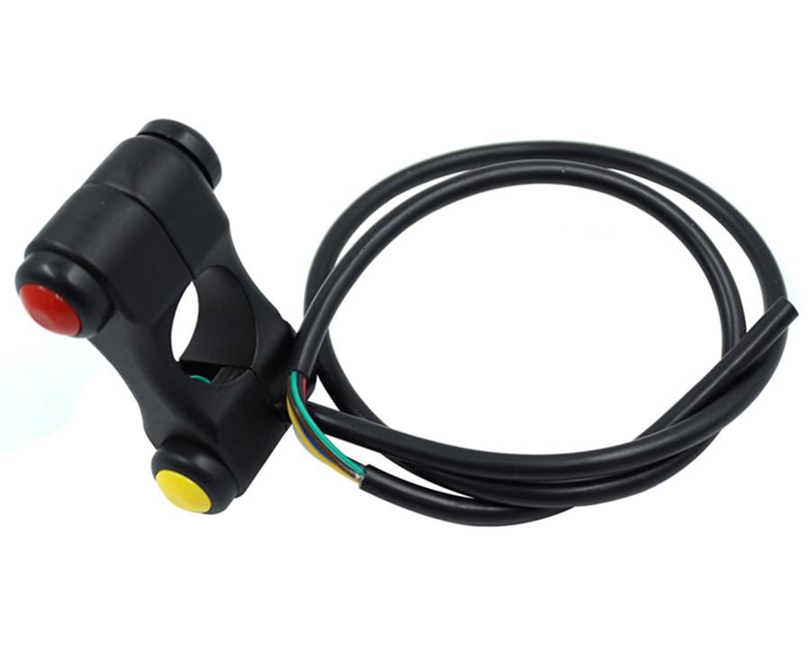 

12V Алюминиевые Мотоциклетные Переключатели на Руль 7/8 22мм Фара Тормоз Противотуманные Фары Звуковой Сигнал ВКЛ ВЫКЛ Кнопка Запуска 3 Кнопки