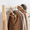 Robuster Luxus Hänge Anti-Rutsch Aufbewahrungsorganizer Kleiderbügel Kleiderhalter Trockenständer