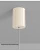 Italian Minimalist Bedside Pendant Light 2025 - Adjustable Height, Atmospheric Design for Bedroom or Entrance Room