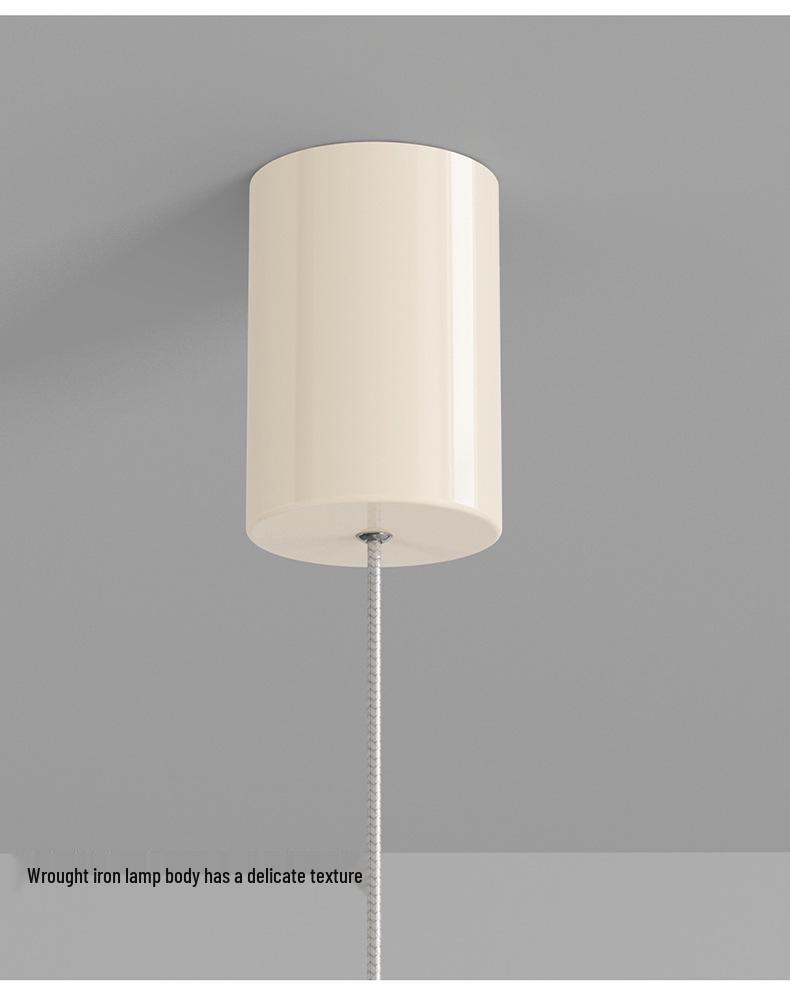 Italian Minimalist Bedside Pendant Light 2025 - Adjustable Height, Atmospheric Design for Bedroom or Entrance Room