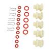Kit di connettori per macchina da caffè Sostituzione per connettore per macchina da caffè DeLonghi resistente al calore e anelli in silicone