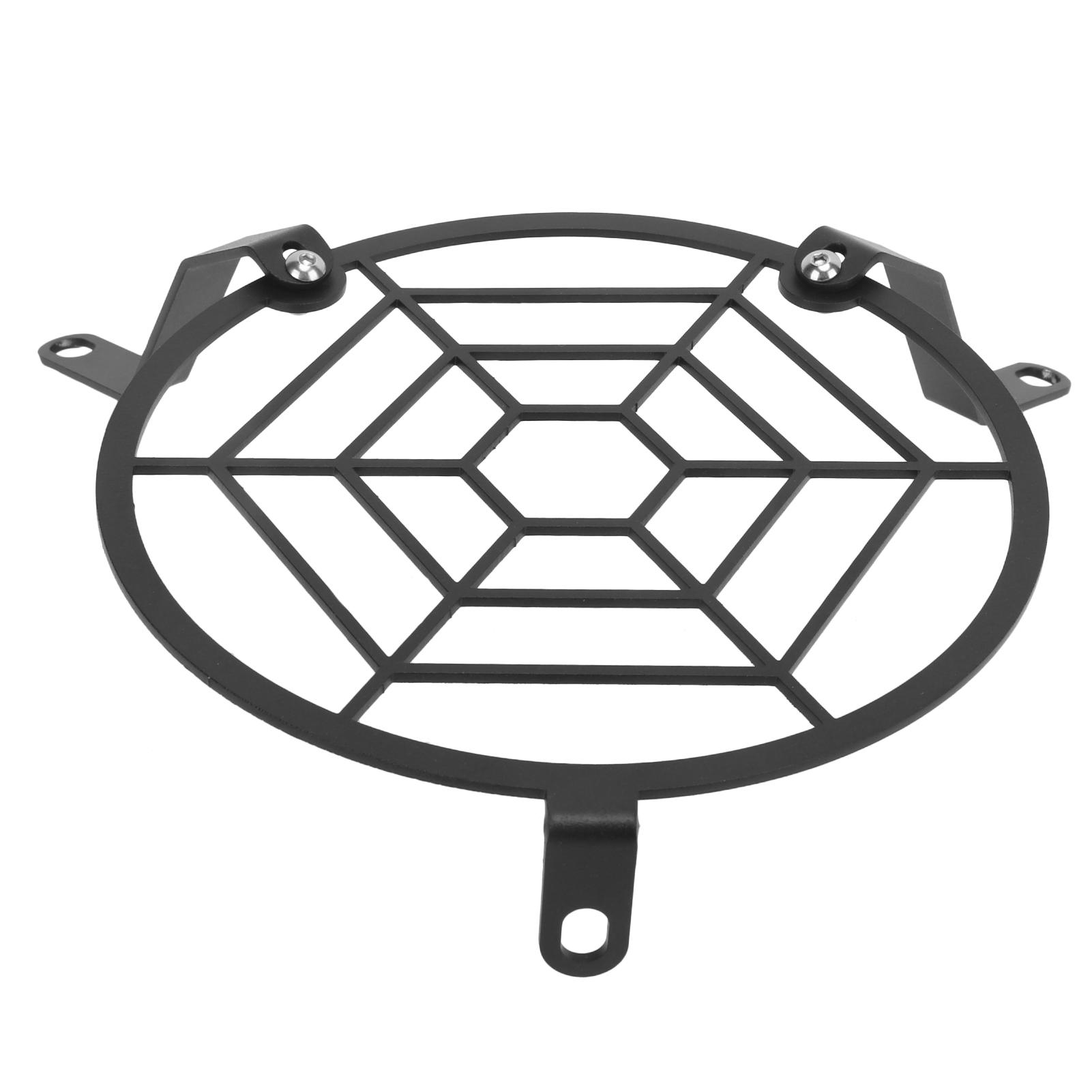 

Motorcycle Front Headlight Mesh Grill Cover Headlamp Protection Guard Replacement for Suzuki DL250 VStorm DL 250