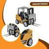 RC Forklift Truck Toy 1:64 Engineering Car for Boys and Girls Children Kids