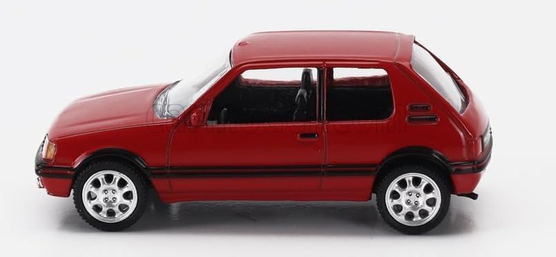 NOREV Peugeot 205 GTI 1.9 Miniature Car 1/54 Scale PEUGEOT 1991 (RED)
