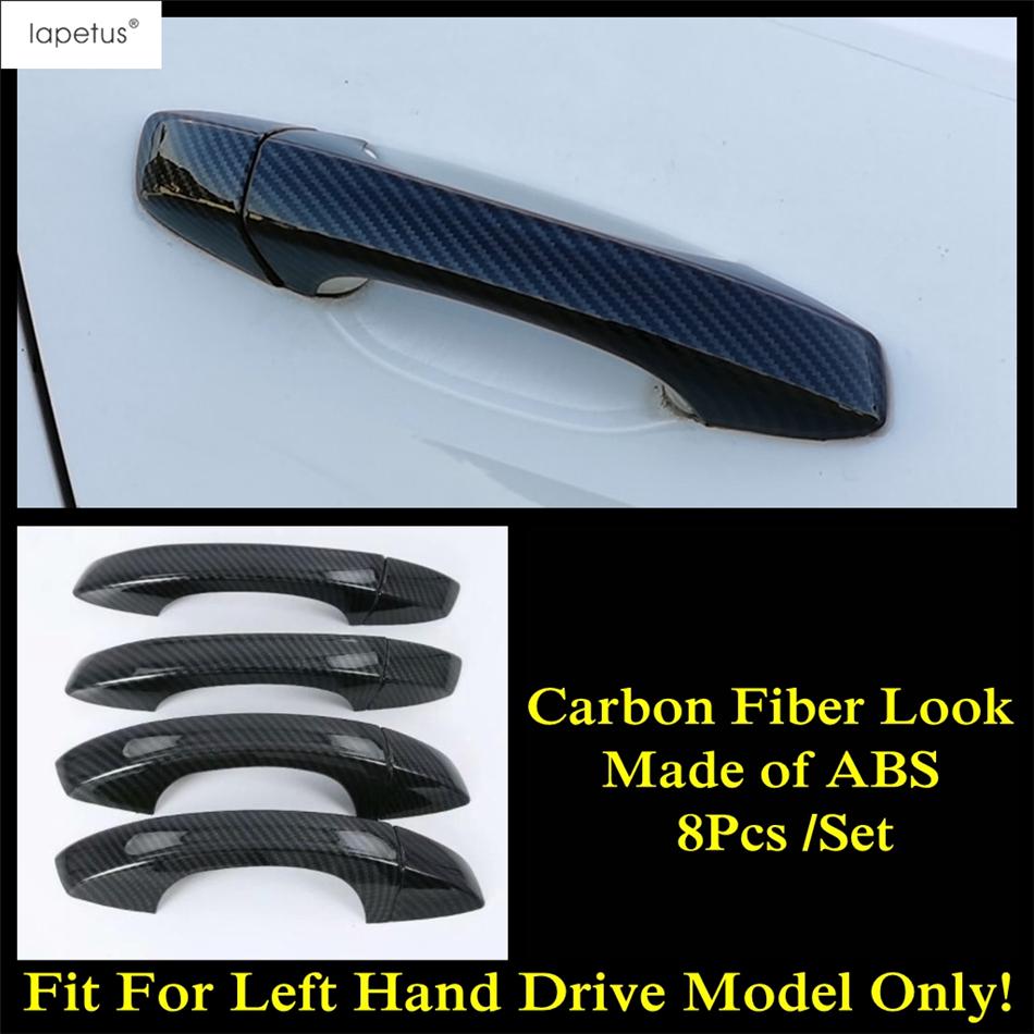 Car Outer Door Handle Bowl Frame Cover Trim For VW Volkswagen Golf 7 7.5 MK7 2014 -  ABS Chrome / Carbon Fiber Accessories