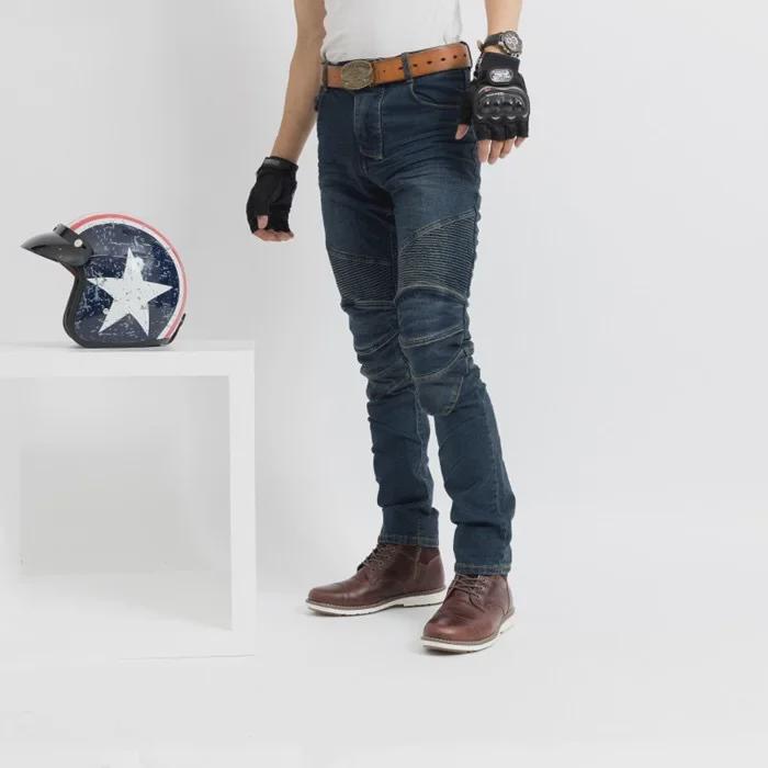Jeansy motocyklowe: Unisex, Odporny na upadki, Slim Fit, Na każdą porę roku