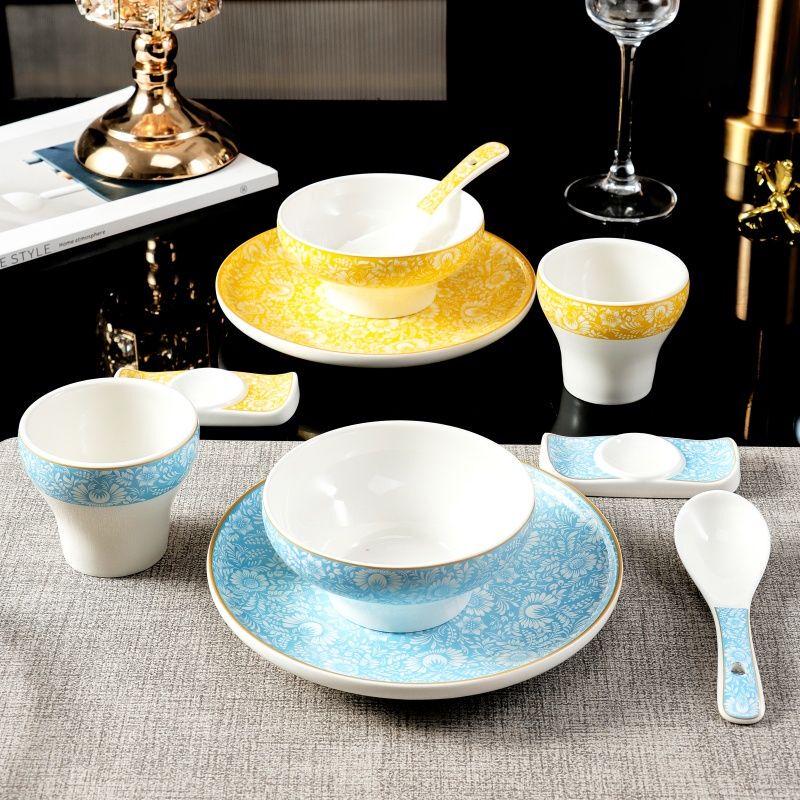 Enamel Ceramic Dinnerware Set