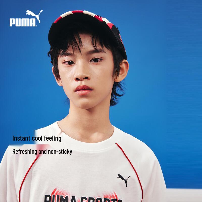 Puma Детская летняя футболка с коротким рукавом 2026