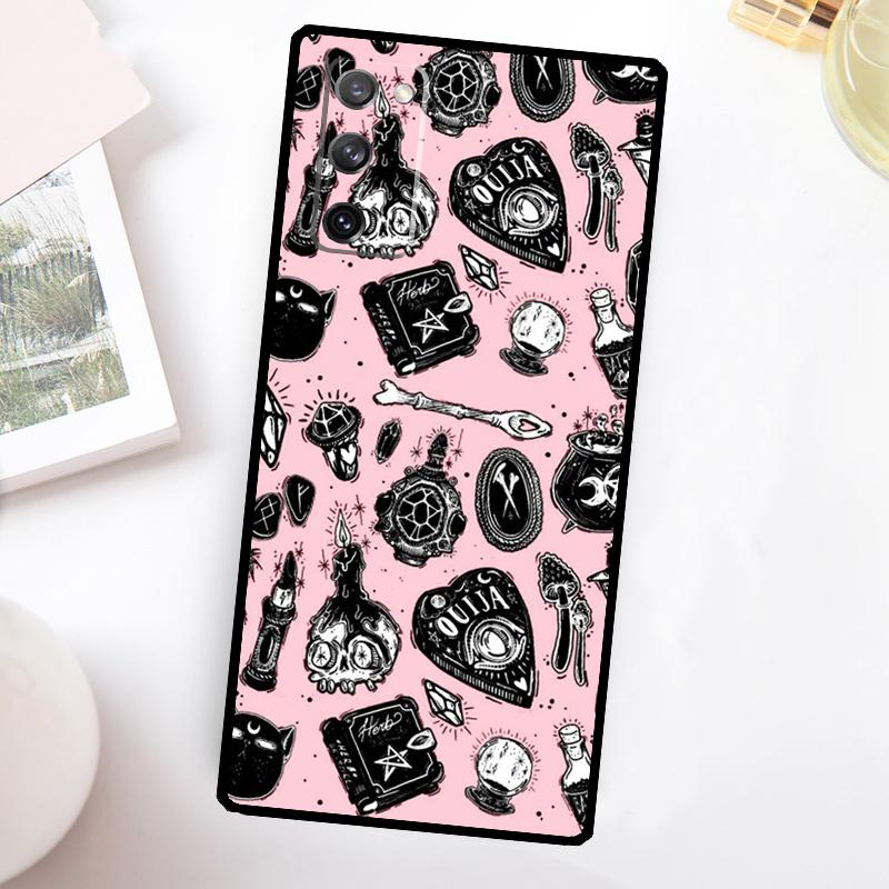 Witchcraft Dark Witch Funda For Samsung Galaxy S23 Ultra S22 Plus S20 S21 FE S8 S9 S10 Note 10 20 S24 Ultra Case