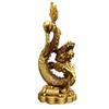 Ornament Copper Zodiac Shape Craft Office Home Qinglong Han Decoration Display Money Pair Dragon