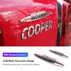 Badge Metallico JCW Etichette per Bagagliaio Auto Adesivi Accessori Decorativi Per MINI One Cooper JCW Countryman Clubman Cabrio Paceman Coupe