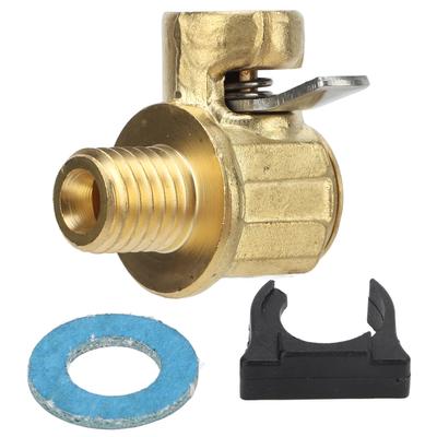 Engine Oil Drain Valve M12?1.75 Connector Quick Brass Stainless Steel with Lever Clip for Cars