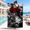 Dark Warrior's Rise Beach Towel, Super Soft Microfiber, Perfect Gift for Her/Him, Birthday, for Pool, Beach, Travel, Decor Beach Party