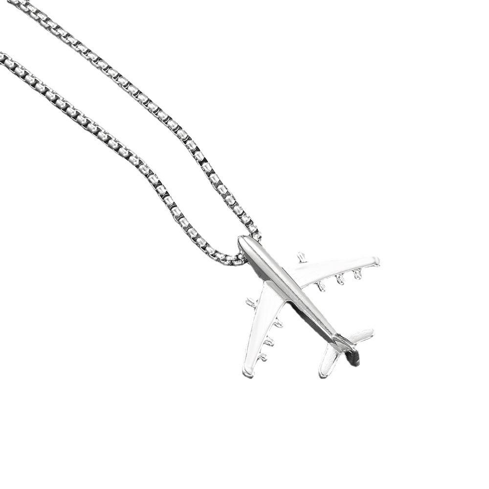 Hip Hop Necklace Men'S Titanium Steel Cartoon Men'S And Women'S Tide Pendant Personalized Street Couple Pendant Accessories