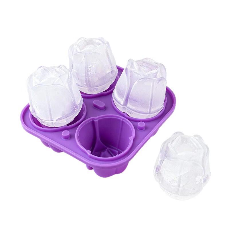 Tulip Food-Grade Silicone Ice Cube Mold