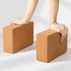 Lightweight Cork Yoga Blocks, High Density Non-slip Bricks for Yoga, Pilates, Stretching, Balance and Deepening Poses for Beginners and Advanced Yogis