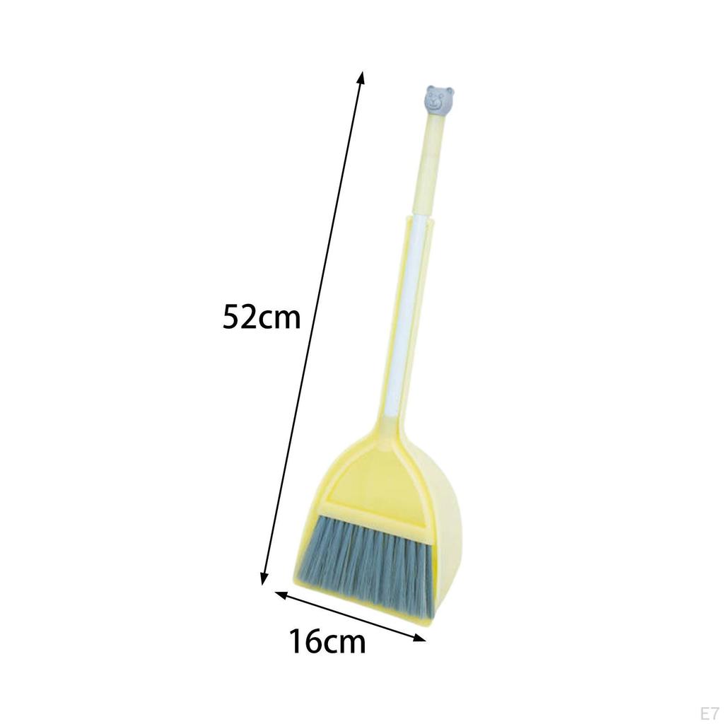 Children Cleaning Broom Dustpan Set Kids Valentines Day Gifts Toddlers Toys for Age 2~5
