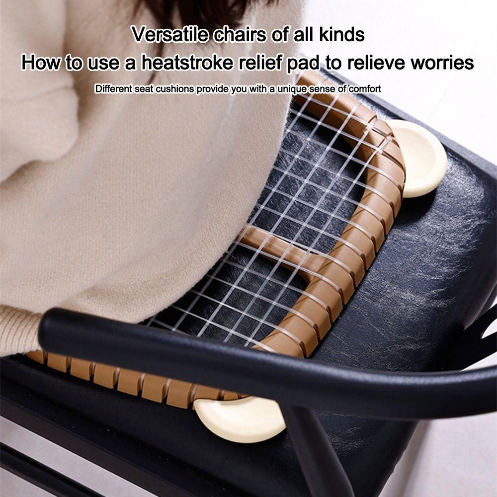 Breathable Seat Cushion Grid Mesh Stool Chair Durable Office Chair Cushion  Gifts