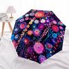 1pc Floral Mandala Artwork Umbrella with Plastic Handle,Suitable for All Seasons Home Travel Outdoor UmbrellaDD1643