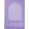 KOKUYO Campus Clear Notebook Cover with Customizable Cover Positive Relaxing B5 Size Twilight Purple - & - - NTC-CB5-L1-LV