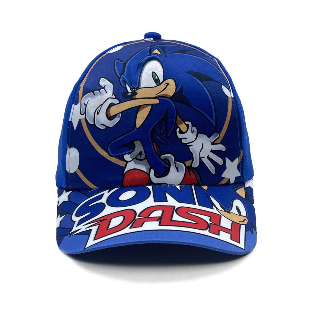 Miniso Sonic The Hedgehog Cartoon Character Hat Children's Boys' and Girls' Baseball Cap Beak Hat