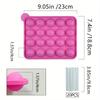 Series Five Point Star Cheese, Lollipop, Fruit Soft Mold Silicone Home DIY Material, Homemade Baking Mold
