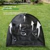 Simple Journey Pet Shelter With Stackable Frame Portable Tent For Dog Cats Outdoor Camping Easy To Maintain Travel Tent