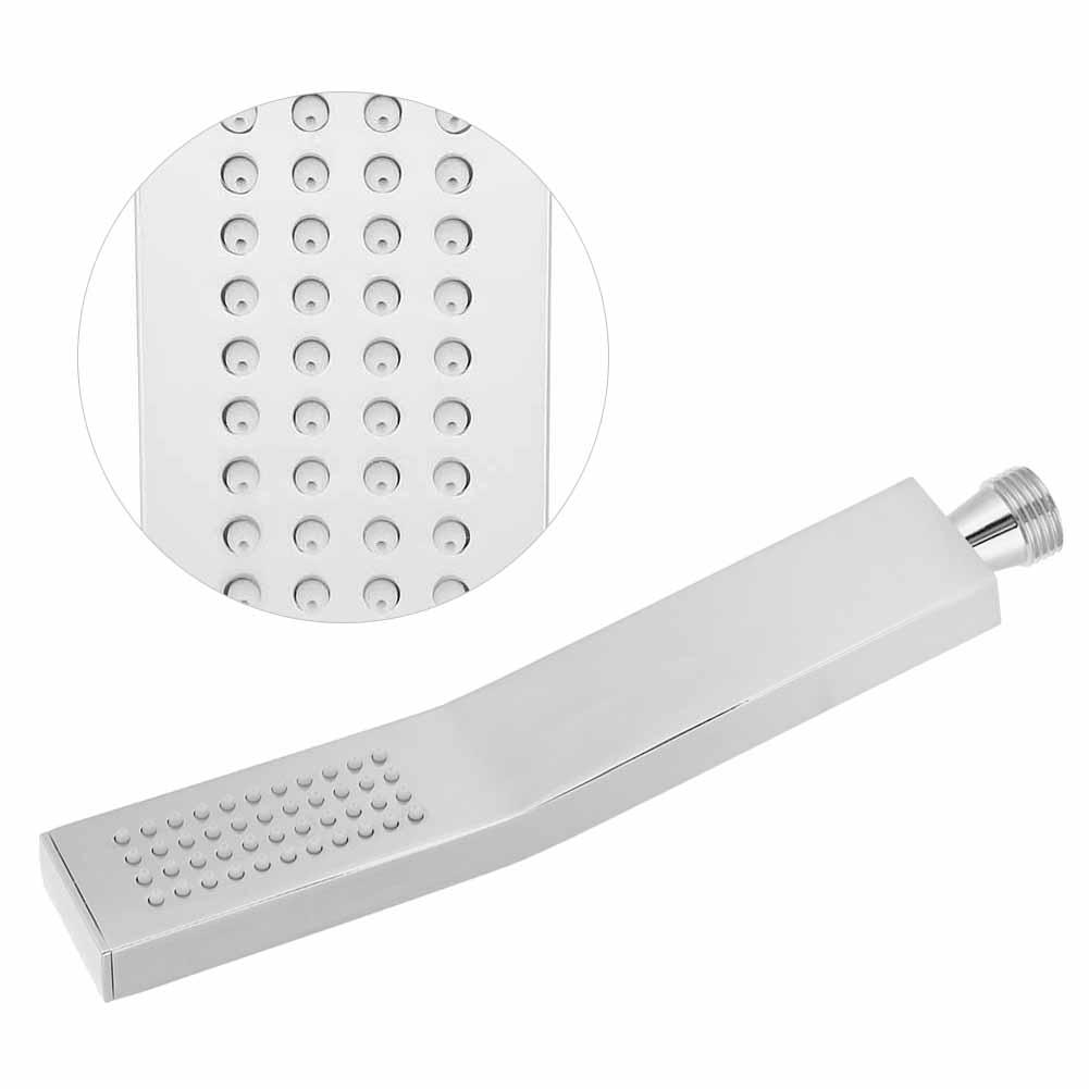 G1/2in Thread Brass Handheld Shower Head High Pressure Single Function Hand Sprayer Bathroom