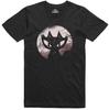 Gruselige Katze Normale Passform 100% Baumwolle Lustiges T-Shirt
