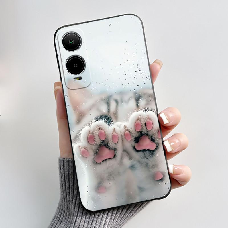 Casing For AT&T Verge (SL219A) Cricket Icon 6 Phone Case Luxury Cute Cool Boys Girls Black Matte Soft silicone Back Cover Shell