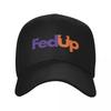 FedEx but says FedUp Baseball Cap Fashion Beach Golf Hat Man Golf party Hat Mens Women's