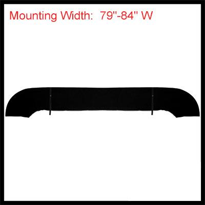 Motoforti Square Frame Bimini Top Storage Boot Cover with 2 Fixed Straps Boat Bimini Storage Bag 79 -103 W for 3 Bow 4 Bow