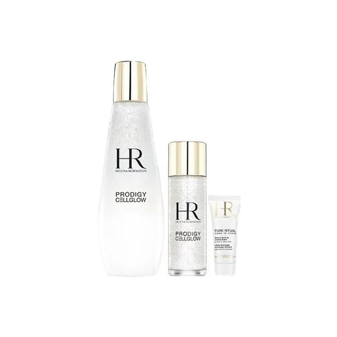 Helena Rubinstein Pure Ritual Care-in-Foam And Prodigy Cellglow the Rich Dewy Essence Set Essence 200ml + Essence 30ml + Cleanser 20ml