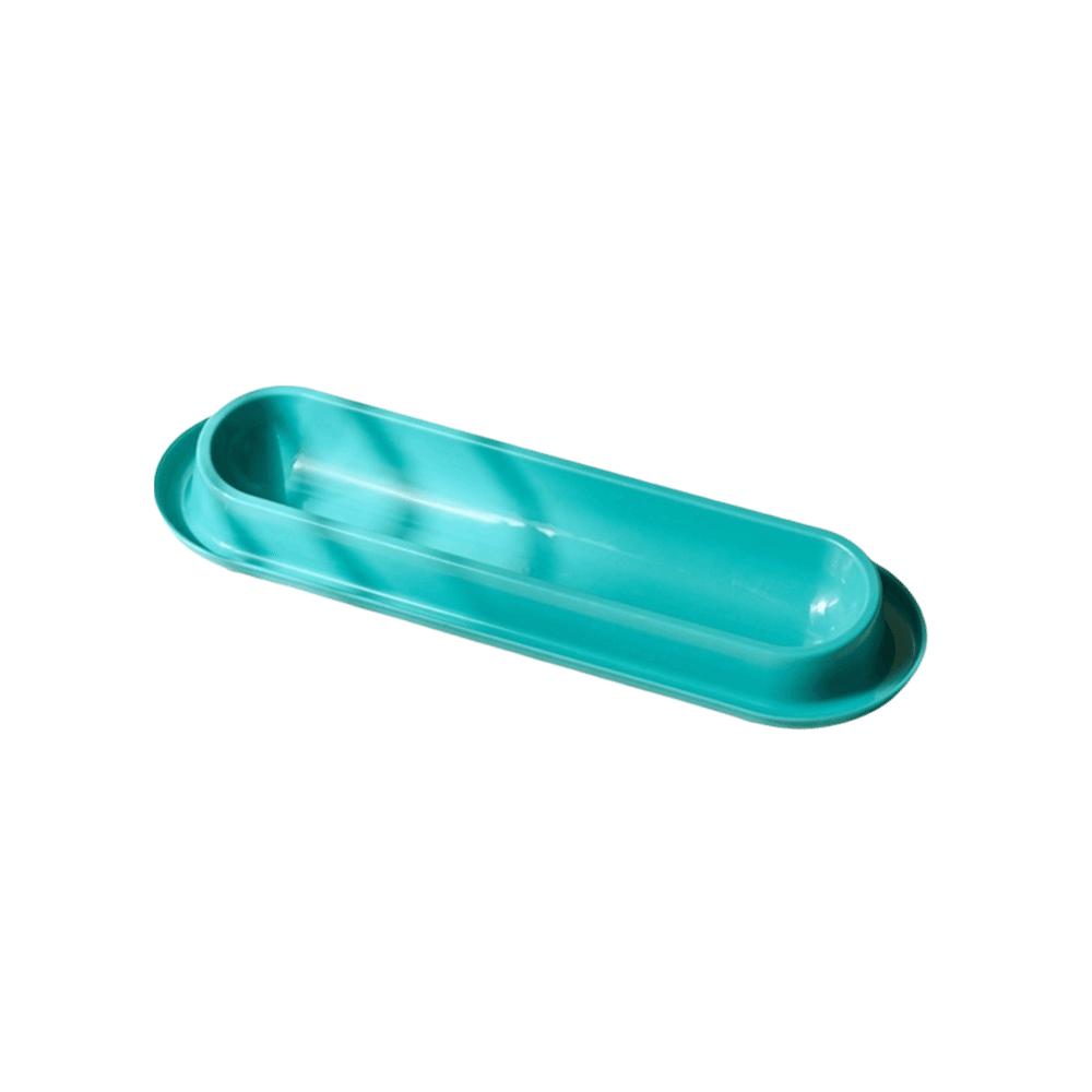 Tilted Neck Protection Pet Feeding Bowl Extra Long Cat Dog Feeder Cat Water Feeder  Pet Household