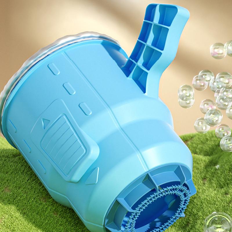 Children'S Wind Bubble Machine Toys Outdoor Interactive Bubble Machine Air Principle Continuous Bubble  Exotic Porous