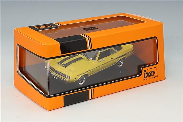 Ixo Scale Chevrolet Camaro Yenko SYC 1969 Yellow 1/43