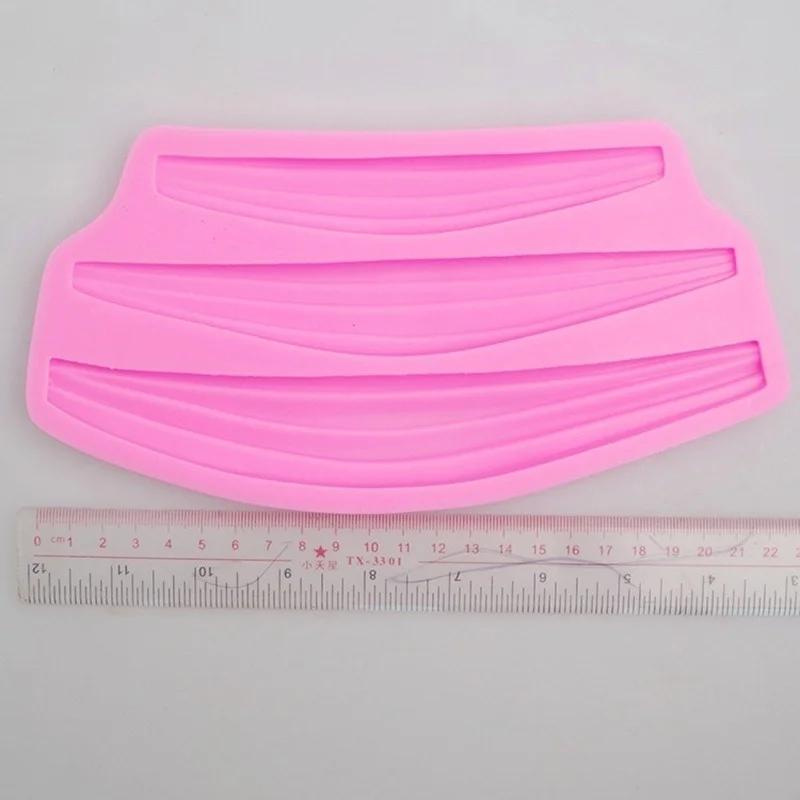 Classic Cake Border Silicone Mold Fondant Kitchen Chocolate Baking