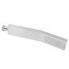 G1/2in Thread Brass Handheld Shower Head High Pressure Single Function Hand Sprayer Bathroom