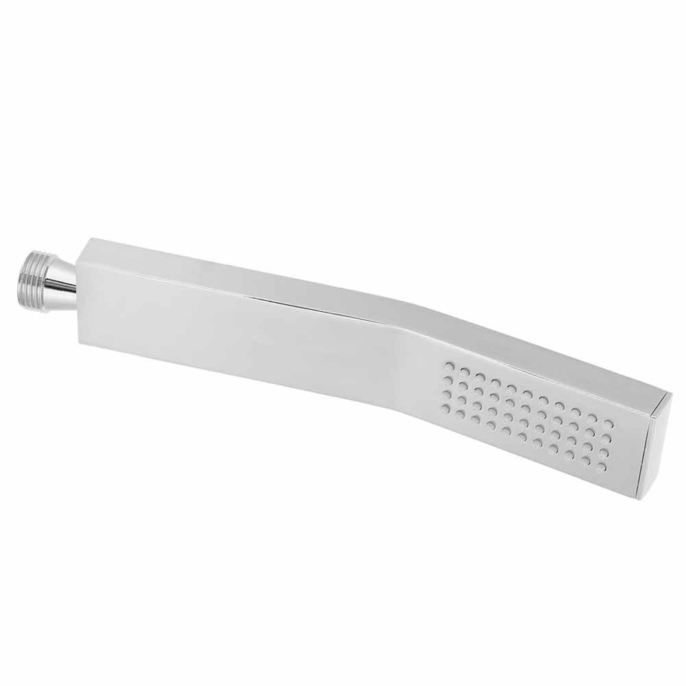 G1/2in Thread Brass Handheld Shower Head High Pressure Single Function Hand Sprayer Bathroom
